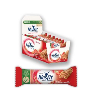Nestle Nesfit Strawberry Whole Grain Bar 23.5 gr 16 pieces