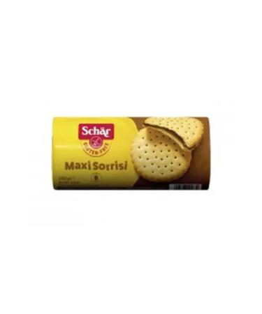 Schar Maxi Sorrisi Cocoa Cream Biscuits 250 Gr