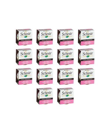 Schesir Tuna Ham Jelly Cat Canned Food 85 Gr 14 Pieces