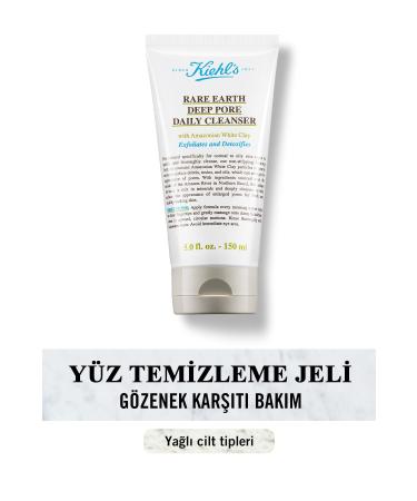 Kiehl's RARE EARTH PORES SK N BR GHTEN NG FAC AL CLEANS NG GEL 150 ML DEMBA3736