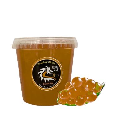 Dragon Fire Caramel Flavored Bubble Tea Pearls 1000 gr.-Popping Boba -Bubble Tea -Tapioca
