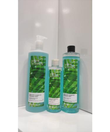 Avon Senses..gel Shower.3 pcs 720ml.250ml.500ml.