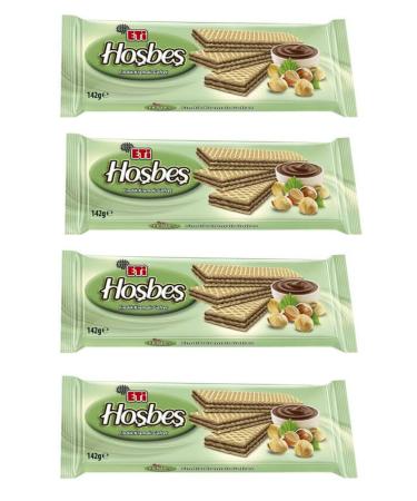 Eti ET HO BE 142 GR * ADVANTAGE PACK OF 4 WITH HAZELNUT