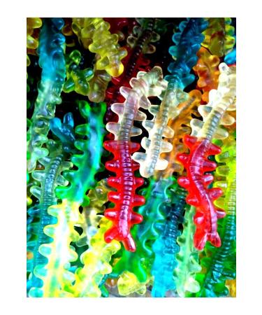 Haribo Fizz Worms 70 GX 24 Pieces