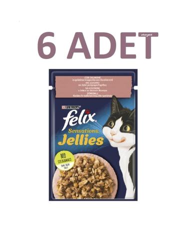 FELIX Delicious Meat Slices Chicken Wet Cat Food 80 Gr x 26 Pieces