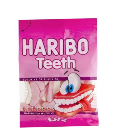 Haribo Teeth 80 gr 24 pieces