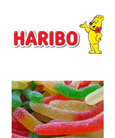 Haribo Worm 1 Kg. Jelly Beans