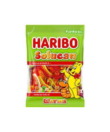 Haribo Worms 80 gr 12 Pieces