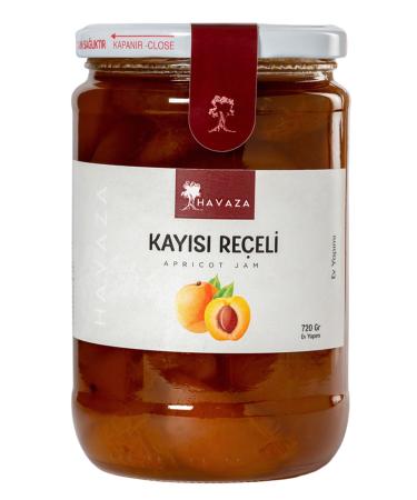 Havaza Apricot Jam - 720 Gr. (HOME MADE TRADITIONAL)