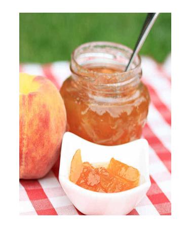 Hayriye Ana Local Products Peach Jam - 720 Gr. (HOME MADE TRADITIONAL)