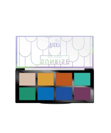 Vicky Co 8-pack Sunrise Eyeshadow Palette