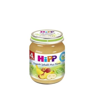 Hipp Organic Peach Banana Puree 125 gr