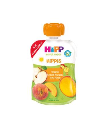 Hipp Organic Peach Mango Apple Puree 100 gr (5 PIECES)