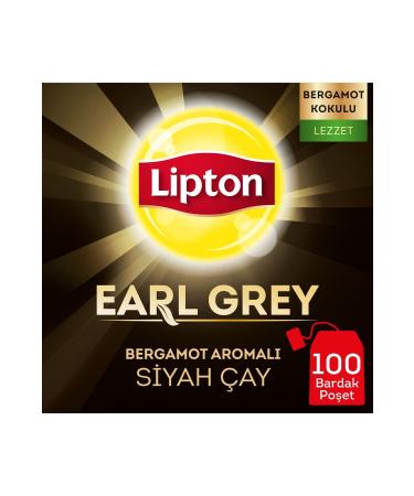 Lipton Earl Grey Tea Bag Cup 100 x 3 Pieces - Buy Online on GoSupps.com