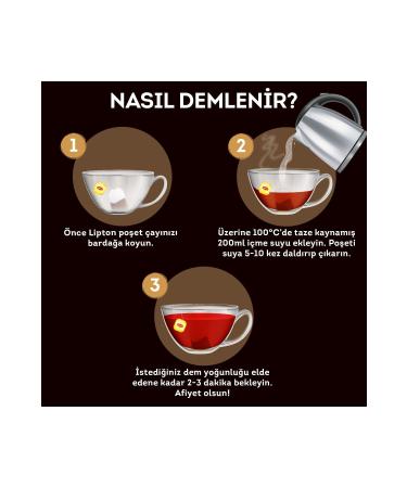 Lipton Earl Grey Tea Bag Cup 100 x 3 Pieces - Buy Online on GoSupps.com