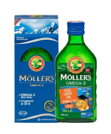 Mollers Tutti Frutti Omega 3 Fish Oil 250ml