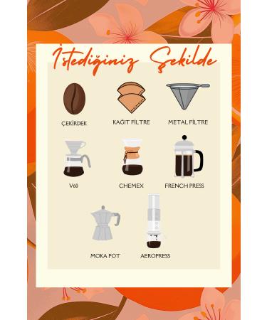 Nice Match Orange Coffee Orange Flavored Filter Coffee 200 Gr - Buy Online on GoSupps.com