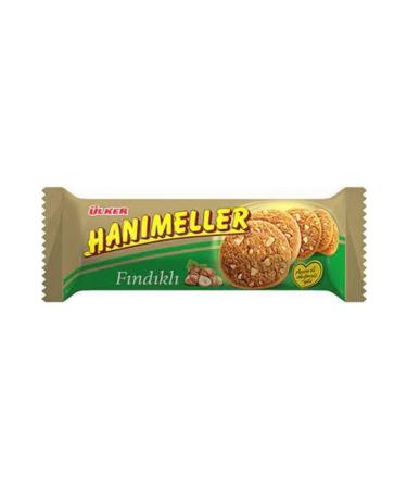 lker Han meller Hazelnut Biscuits 82 g (18 Pieces)
