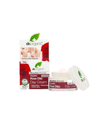 Dr. Organic Rose Rejuvenating Day Cream 50 Ml - Buy Online on GoSupps.com