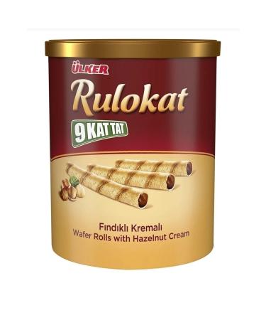 lker Hazelnut Cream Thin Roll Wafer Rulokat 170 Grams x 6 Pieces (Total 1020 Grams)