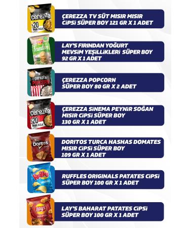 PepsiCo Series Chips Package (DORITOS RUFFLES LAY'S EREZZA) - Buy Online on GoSupps.com