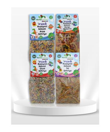 Ekoloji Market Ekoloji Junior Heroes Pasta Party Set of 4 (does not contain eggs or milk)