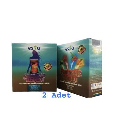 ES LA Fantastic Four 4-Pack Summer Tea 45 90 Filter Bags 2 Boxes