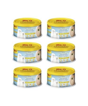 me-o Delite Grain-Free Goat Milk Tuna Kitten Canned Food 80 gr