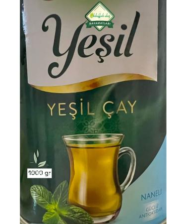 ABDULLAH DA Hatay Local Natural Mint Green Tea Leaf 1 Kg / 1000 Gr