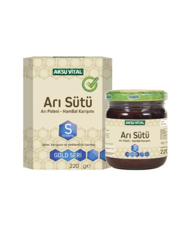 Aksu Vital Royal Jelly Honey Pollen (s) 18 000 mg - Adult 220 gr