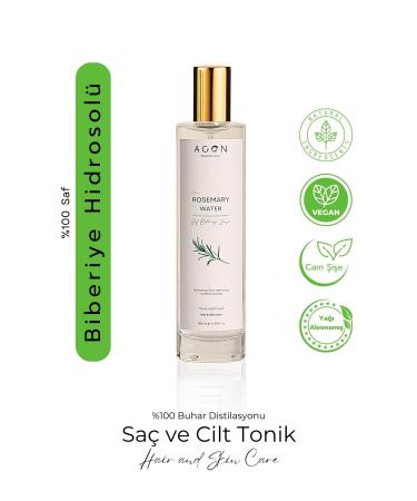 Agon Pure Rosemary Water 100 ML Anti-Loss Strengthening Hair Tonic