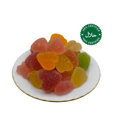 bakkal hasan jelly fruit heart 500 gr - Bakkal Hasan