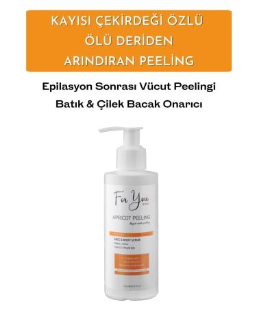 For You Gold Apricot Kernel Extract Revitalizing Moisturizing and Exfoliating Face and Body Peeling - Buy Online on GoSupps.com