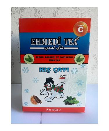 Ehmedi Tea Winter Tea Vitamin C Cinnamon clove and orange black tea 450 gr