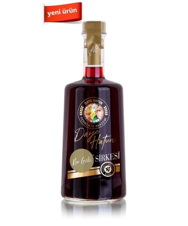 DAYE HATUN Pomegranate Rose Vinegar / Pomegranate Rosebud Vinegar (natural Fer Live Vinegar / Nat. Ferm. / 500 Ml)