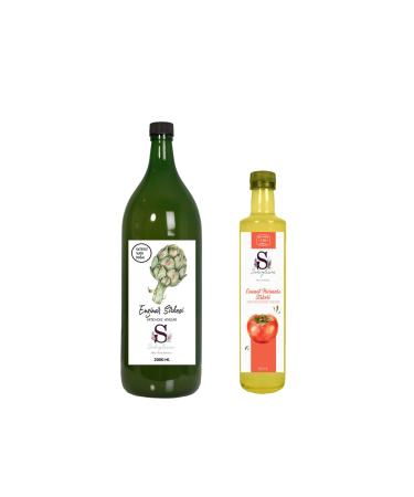Suheylaana Natural Artichoke Vinegar 2000 Ml - Natural Papaya Vinegar 500 Ml