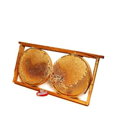 KARS GROCERY Basket Black Hive Frame Comb Honey 2.9 Kg