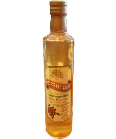 Perinthos Ne e Natural Natural Rose Vinegar 500 ml Glass Bottle