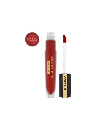 Sheida Ultra Longlasting Lipcolor - Liquid Lipstick No:15