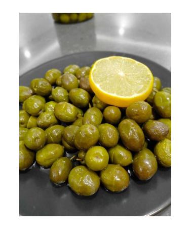 Altan ALI KAN Hatay Cracked Olives Hand Cracked Green Olives Homemade Green Olives Stone Cracked Green Olives (5 KG PET) - Buy Online on GoSupps.com