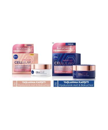 NIVEA Cellular Bakuchiol Expert Lift Advanced Anti-Aging Day and Night Cream
