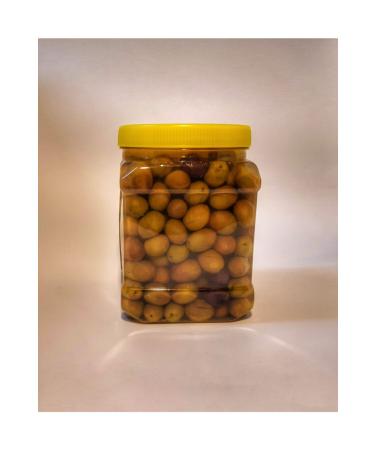Ert rk Olives Green Scratched Olives (with Brine) 1 Kg