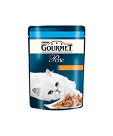 Gourmet Perle Grilled Tuna Adult Cat Pouch 24x85 Gr