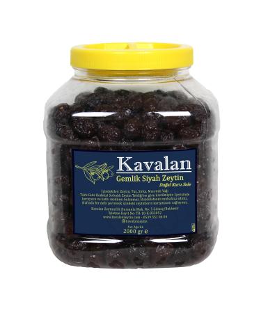 Kavalan Good Agricultural Practice. 2 Kg Gemlik Black Olives Natural Dry - Sele Medium Size