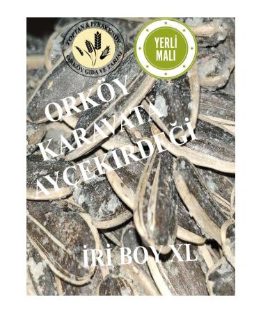 orkoy ORKOY XL Black Salted Karavata Sunflower Seeds 1 KG