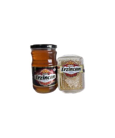 Petek i Erzincan Pure Flower Honey 850gr Comb Honey 270gr