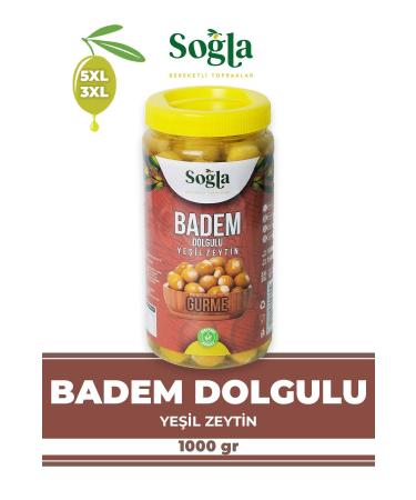 SO LA ZEYT NC L K Almond Stuffed Green Olives 500gr