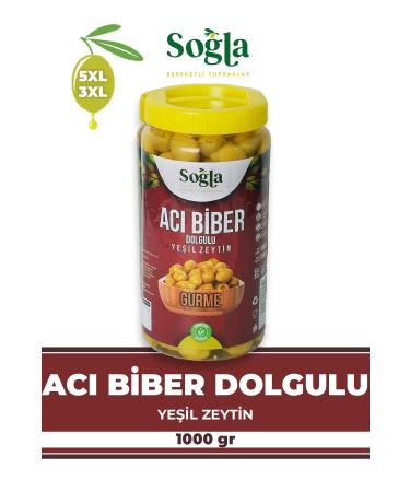 SO LA ZEYT NC L K Almond Stuffed Green Olives 1000gr