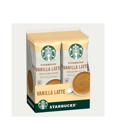 Starbucks Vanilla Latte Limited Edition Premium Coffee Blend Set of 10