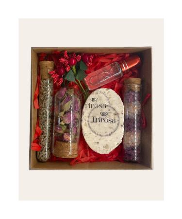 Handmade Trirosa Bath Salt Aromatherapy Special Set 3